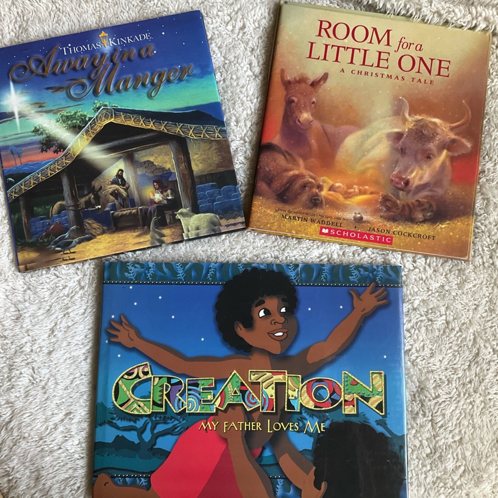 Colorful Children's Biblical Storybook Set